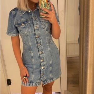 Vintage-ATLASt&Co. Denim mini dress